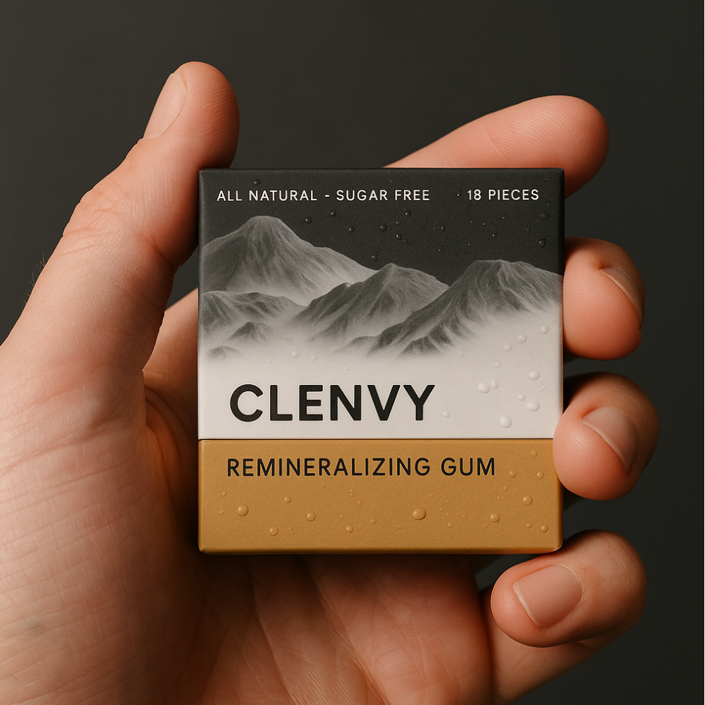 Clenvy Remineralizing Mint Gum